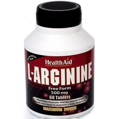 L-Arginine 500mg 60's Tablets