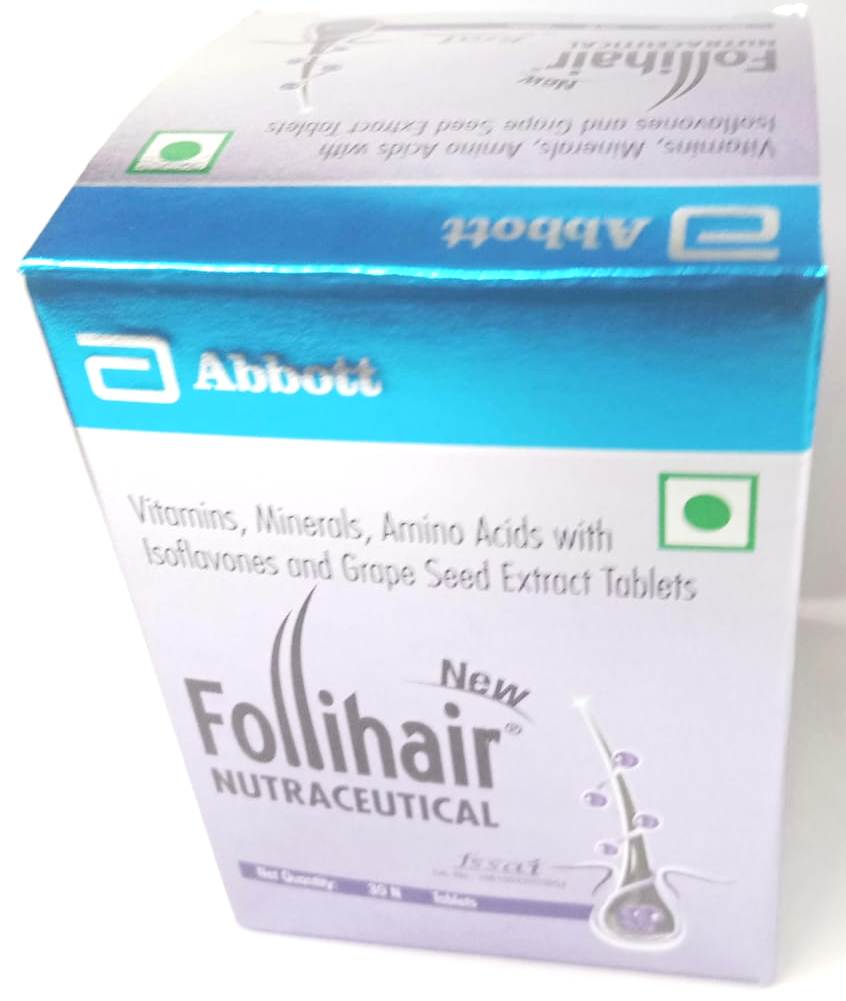  Follihair New Tablets 30caps pack of 3