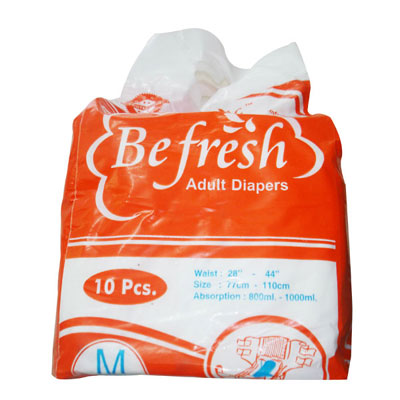 Befresh Adult Diapers Medium