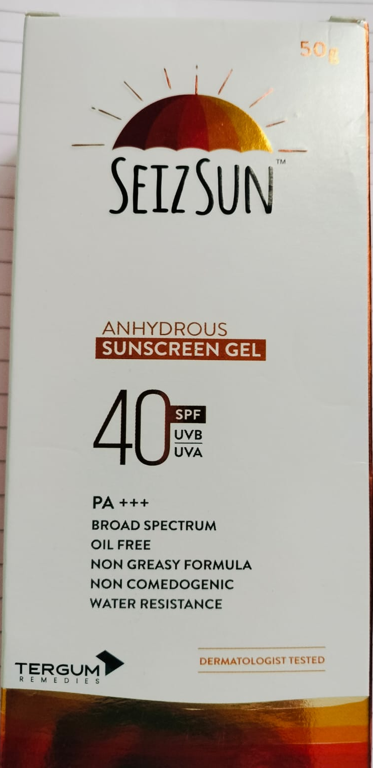 seizsun sunscreen gel 50gm