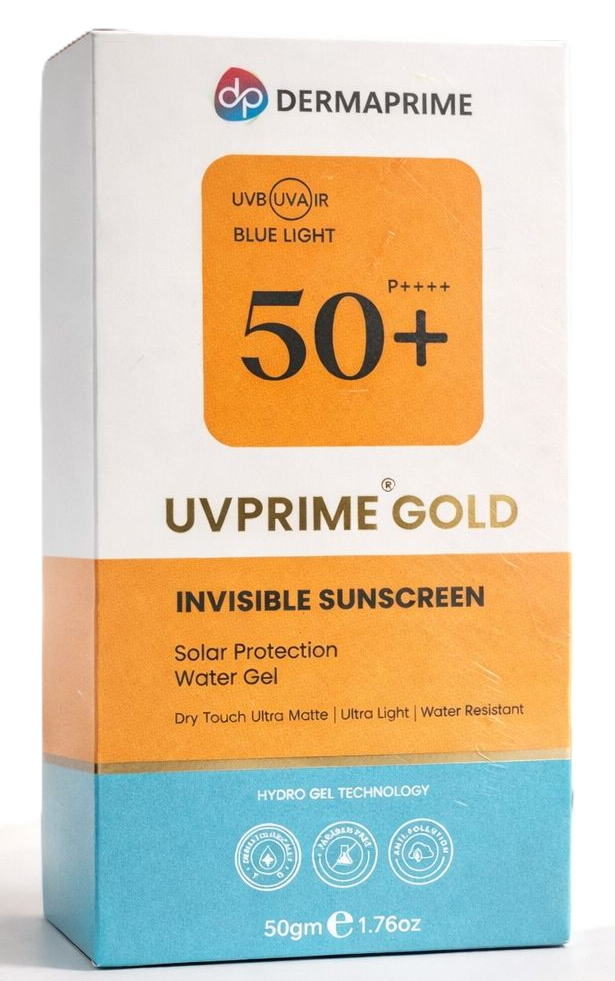 UV Prime Gold Invisible Sunscreen Gel 50g