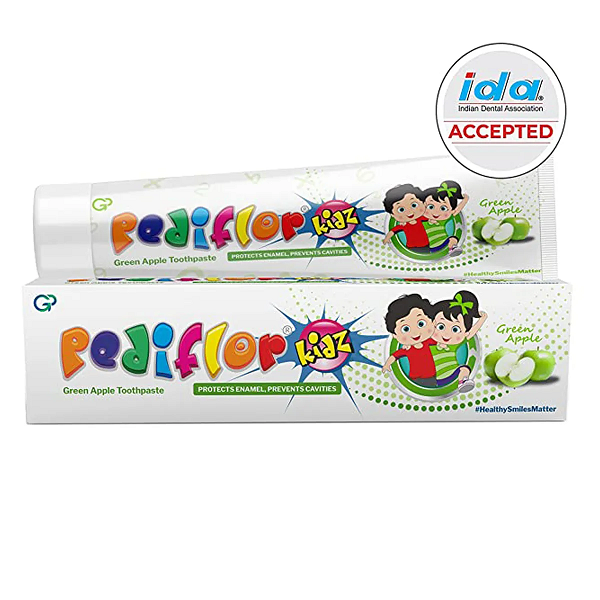 Pediflor Kidz Toothpaste 70gm (Green Apple)