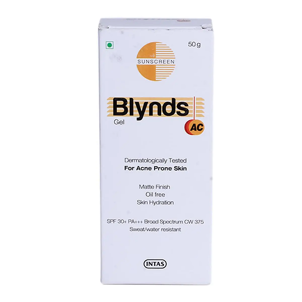 Blynds AC SPF 30,Plus Sunscreen Gel 50gm