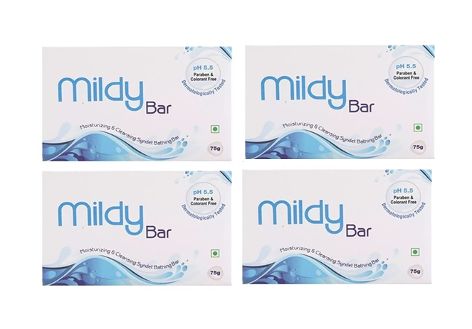 Mildy bar 75gm pack of 4