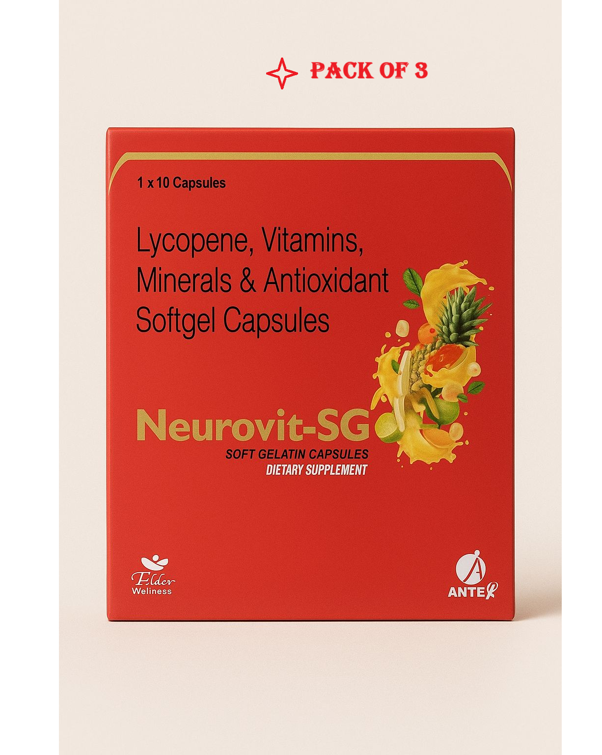 Neurovit SG Soft Gelatin Capsules 10s PACK OF 3