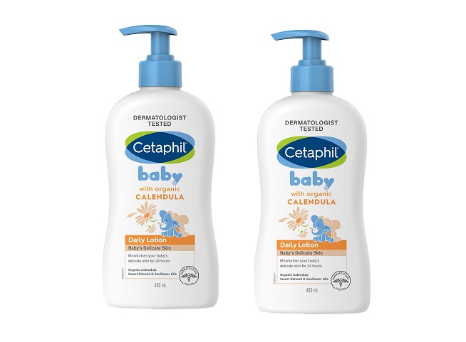 Cetaphil Baby With Organic Calendula Lotion 400Ml Pack Of 2