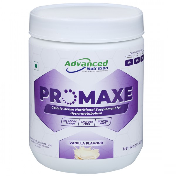 Promaxe Vanilla Flavour 400gm