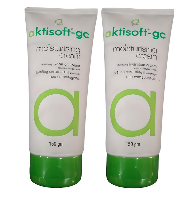 Buy Aktisoft GC moisturising Cream 150 g pack Pack Of 2 Online