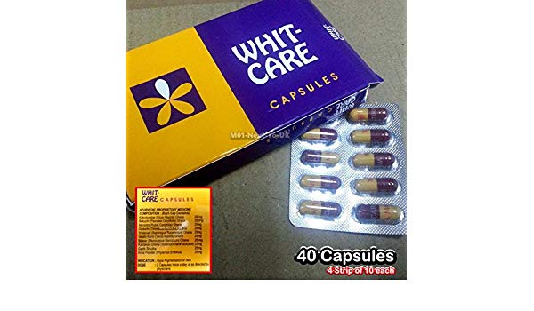 WHIT CARE CAPSULES  40 CAPS