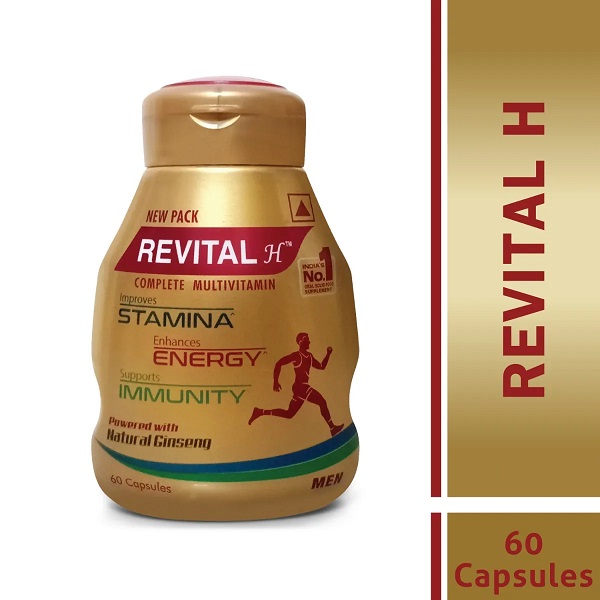 Revital H Complete Multivitamin for Men, 60 Capsules