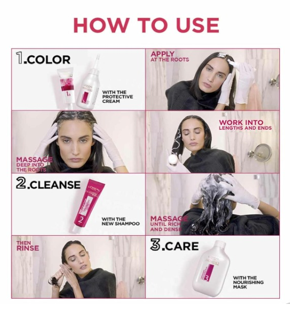 L'Oreal Paris Permanent Hair Colour 100g (3 Dark Brown)