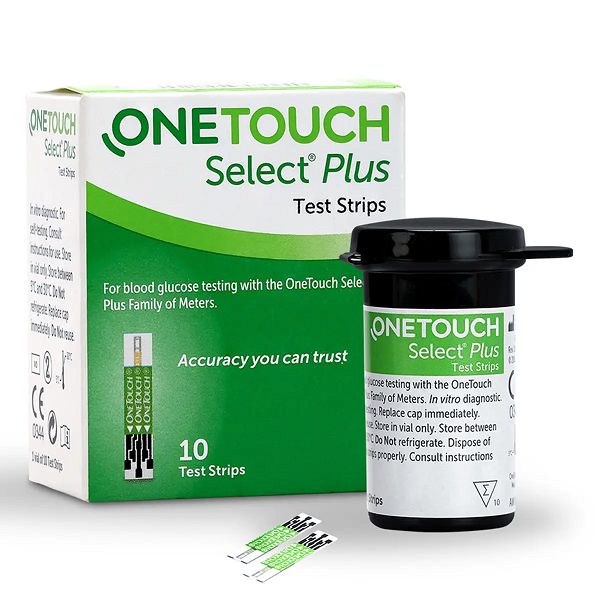 OneTouch Select Plus Test Strips 10 Count