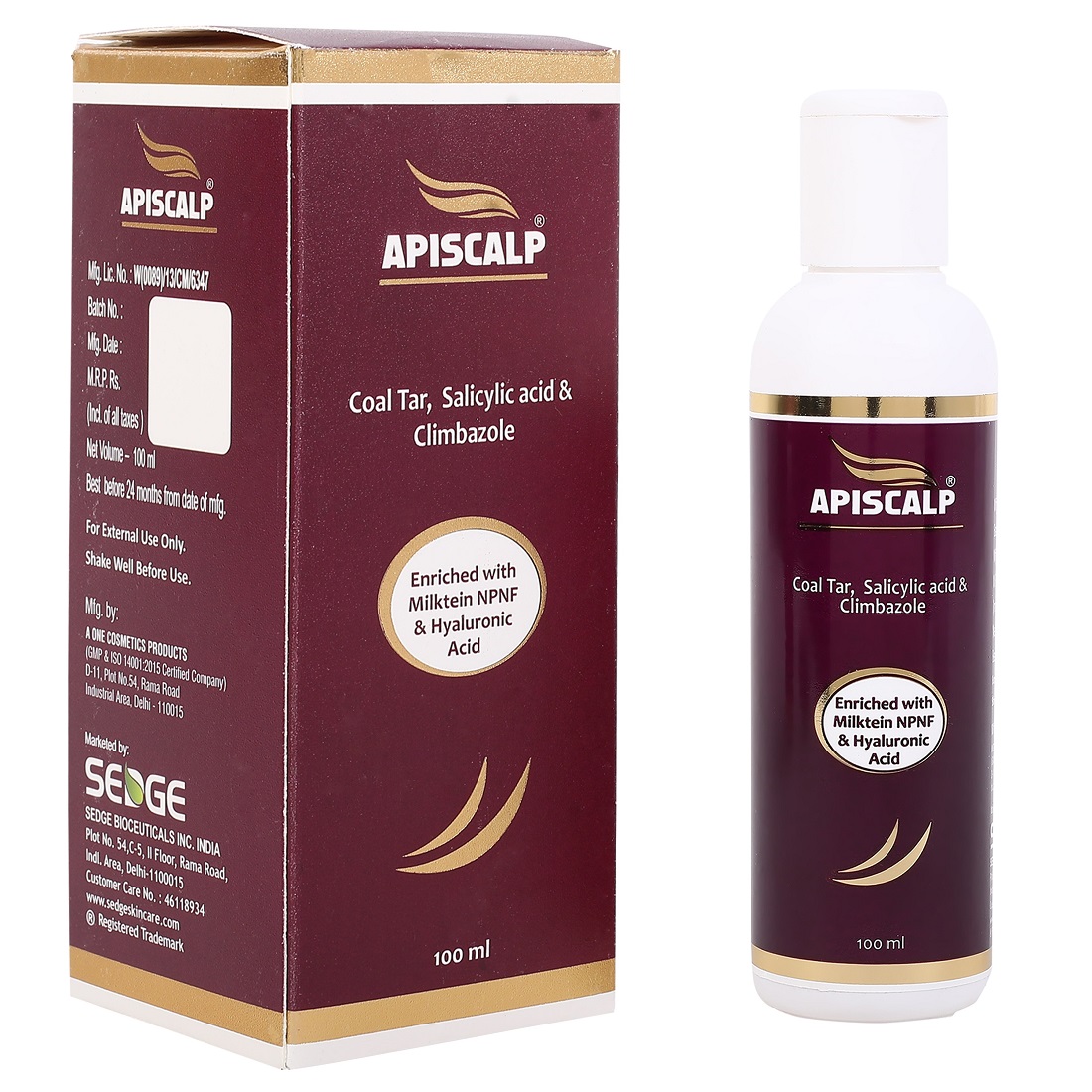 Apiscalp lotion  ,100ml
