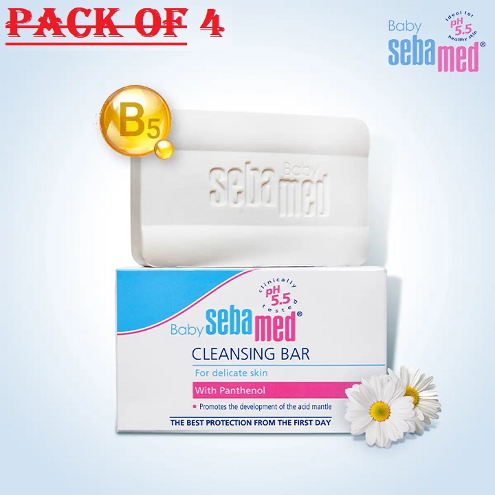 Sebamed Baby Cleansing Bar 150gm Pack Of 4