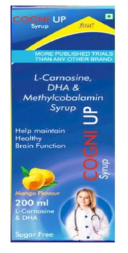 COGNI UP SYRUP 200ML Mango Flavour