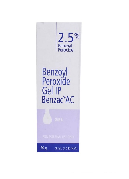 Benzac AC 2.5% Gel 30gm