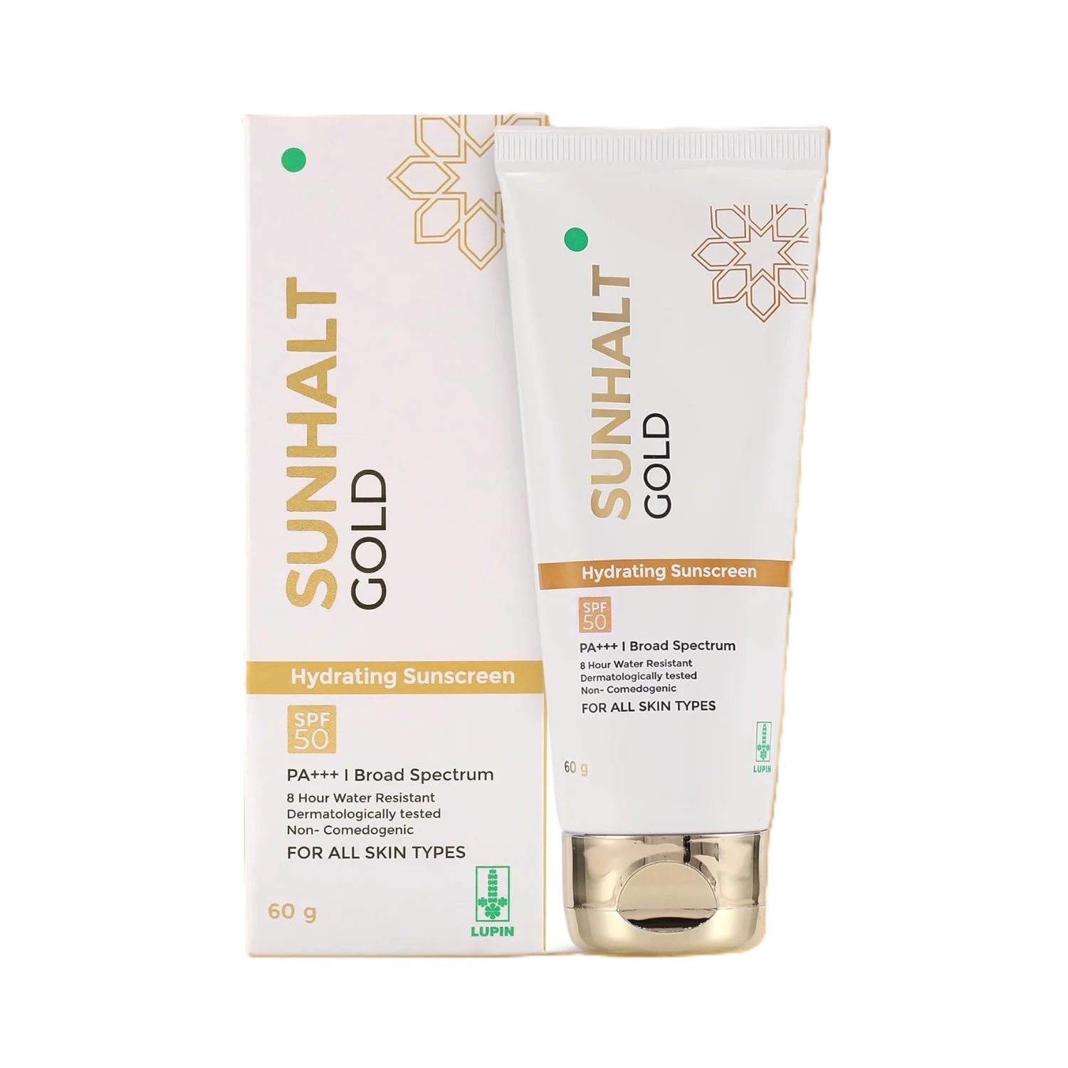 Sunhalt Gold Hydrating Sunscreen gel SPF50 (60gm)