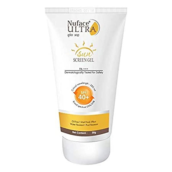 Nuface Ultra Sunscreen Gel 50gm Pack Of 2