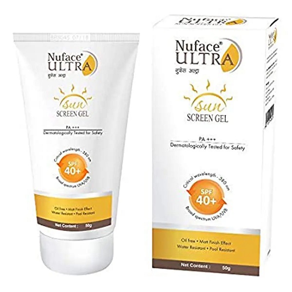 Nuface Ultra Sunscreen Gel 50gm Pack Of 2