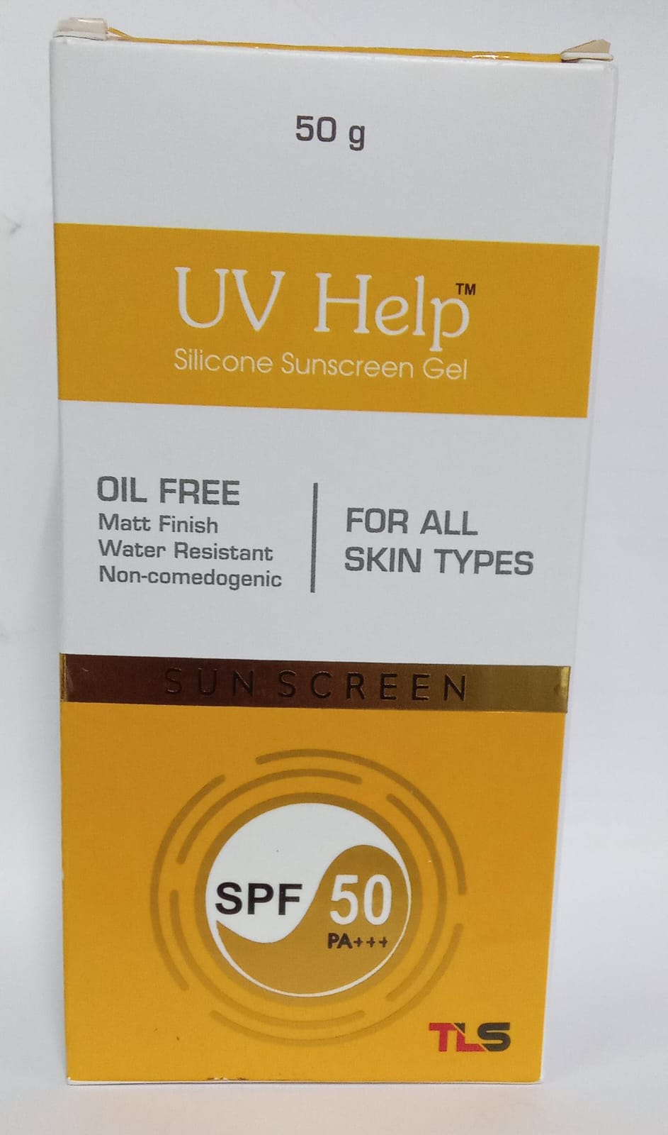 UV Help silicone sunscreen Gel,50gm
