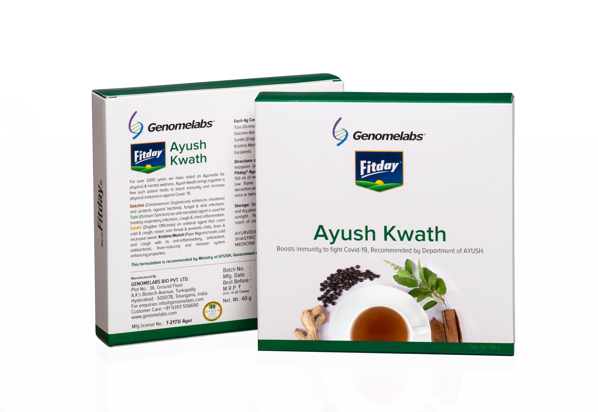 Fitday Ayush Kwath 60g Pack Of 5