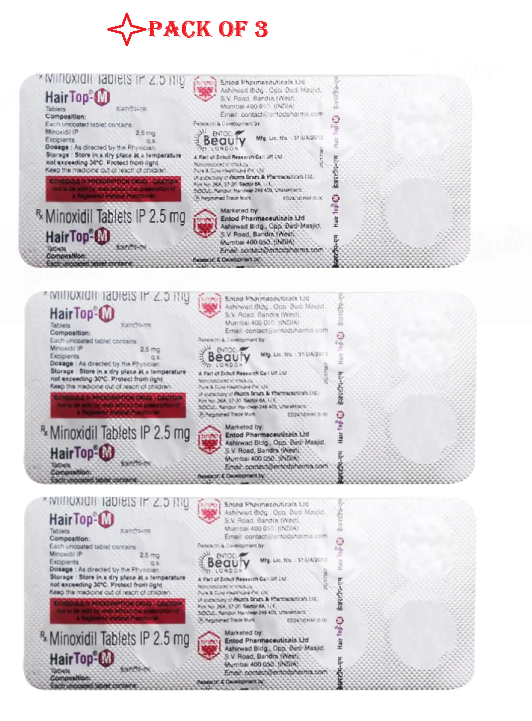 HairTop M Tablet 30s