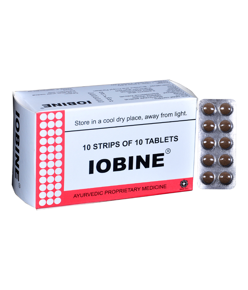 Iobine 10×10 Tabs – For Common Cold, Allergies And Skin Infections
