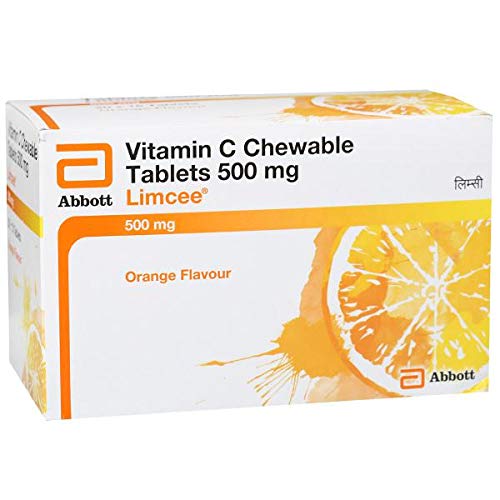 Limcee 500mg Chewable Orange Tablet 15's