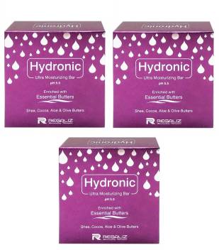 Hydronic Ultra Moisturizing Bar 100gm Pack Of 3