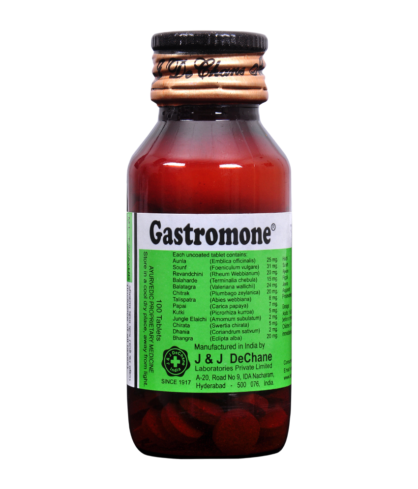 Gastromone 100 Tabs – For Hyper Acidity & Hypo Acidity