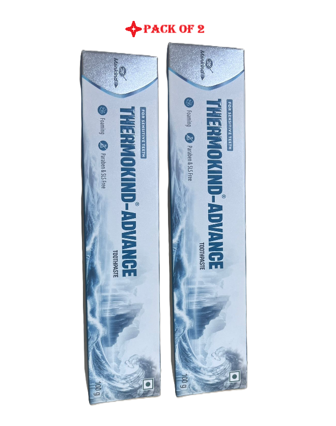 Thermokind Advance Toothpaste 100gm pack of 2