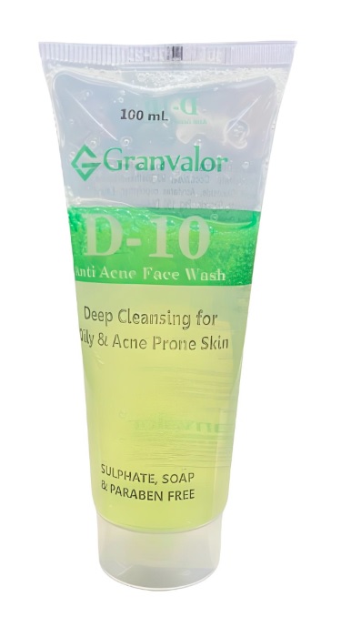 D-10 Anti Acne Face Wash 100ml