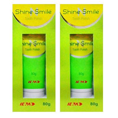 Shine N Smile Tooth Polish 80gm Pack Of 2