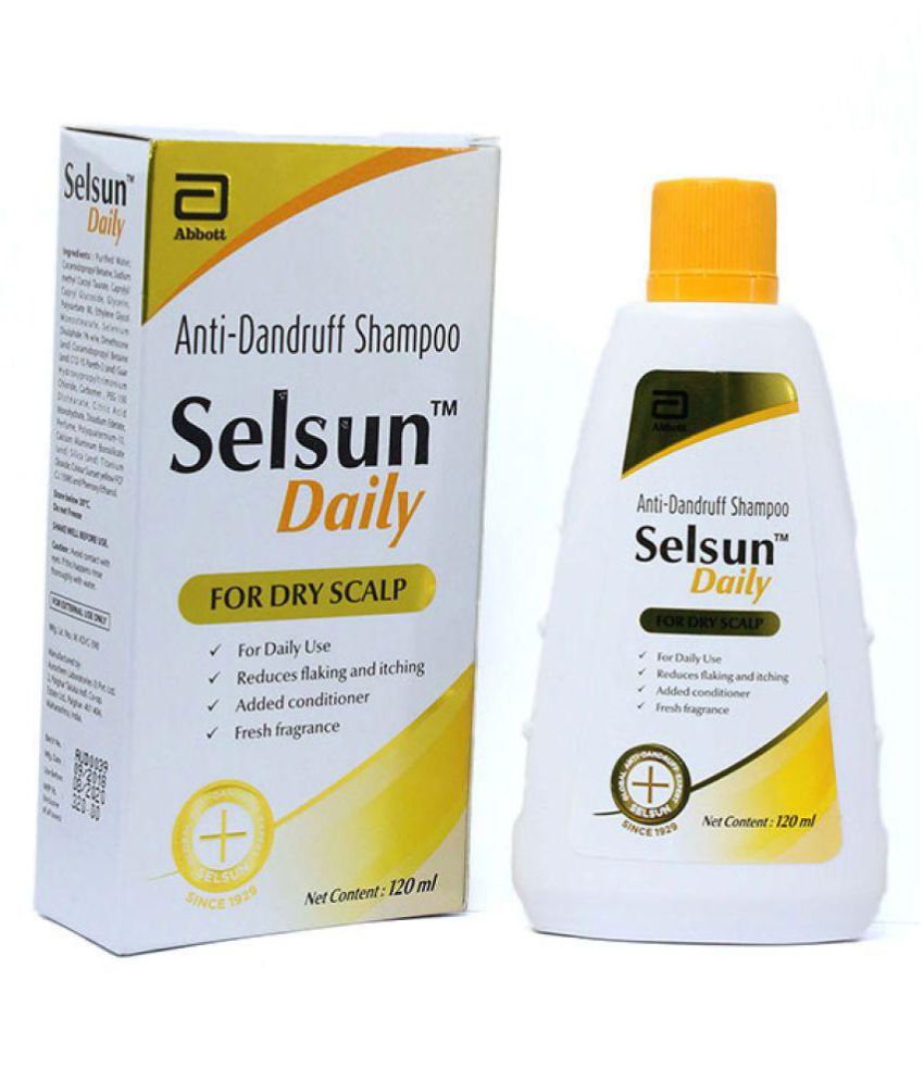 Selsun Daily AntiDandruff For Dry Scalp Shampoo 120 ml