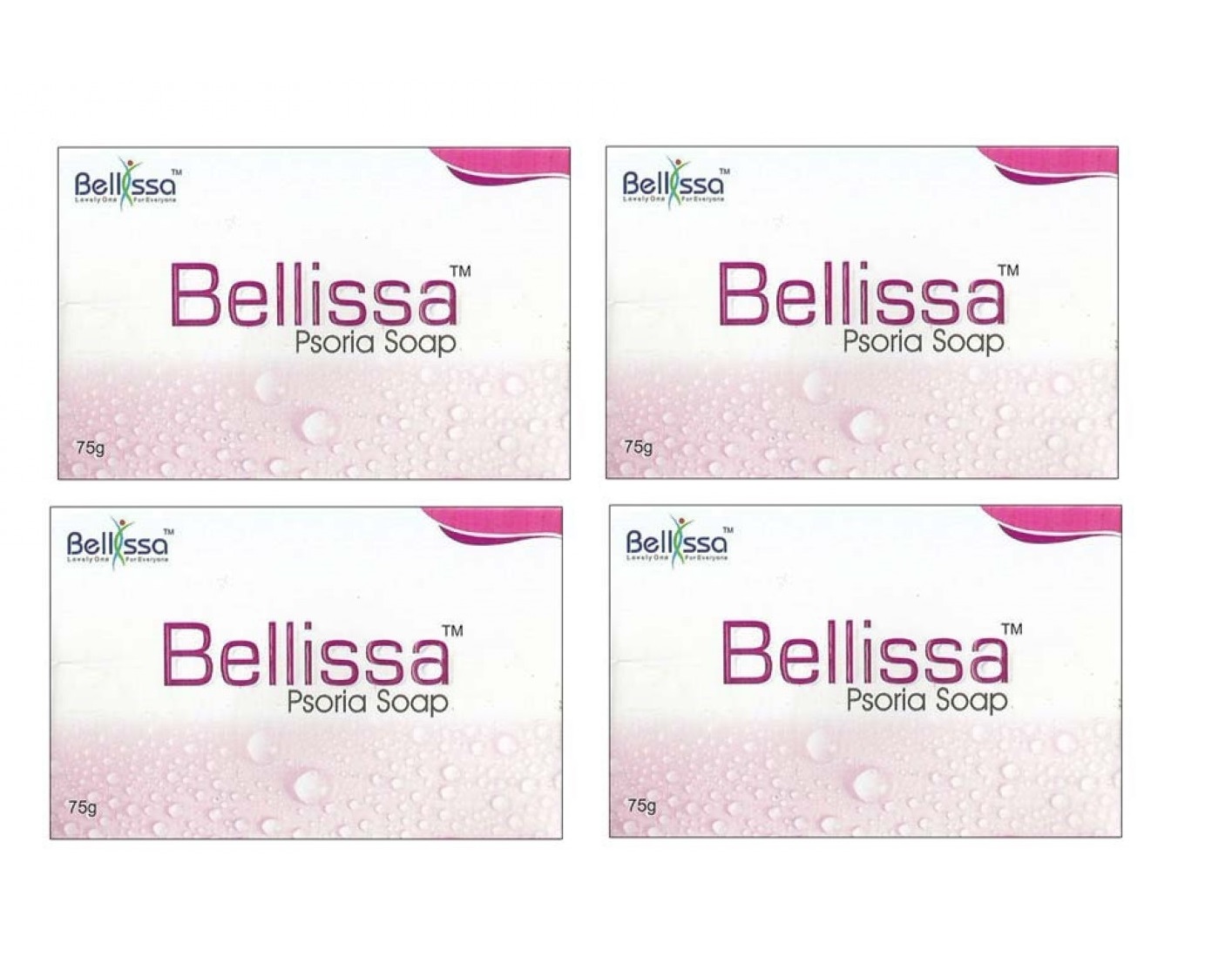 Bellissa Psoria Soap 75gm Pack Of 4