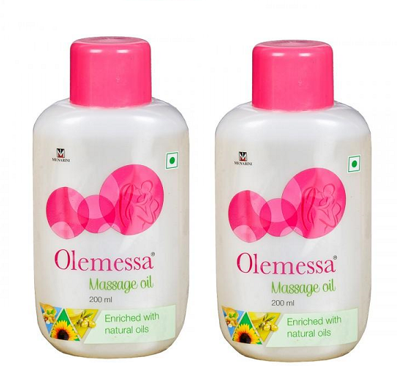 Olemessa Massage Oil 200ml Pack Of 2