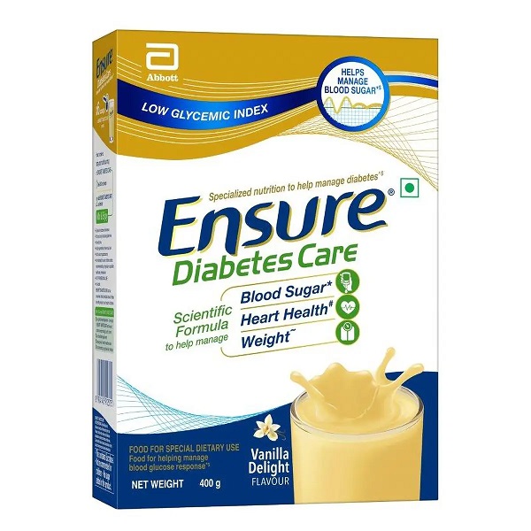 Ensure Diabetes Care Vanilla Delight Flavour Powder for Adults 400gm