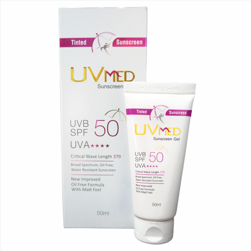 UvMed Sunscreen Gel SPF 50 UVA 50ml