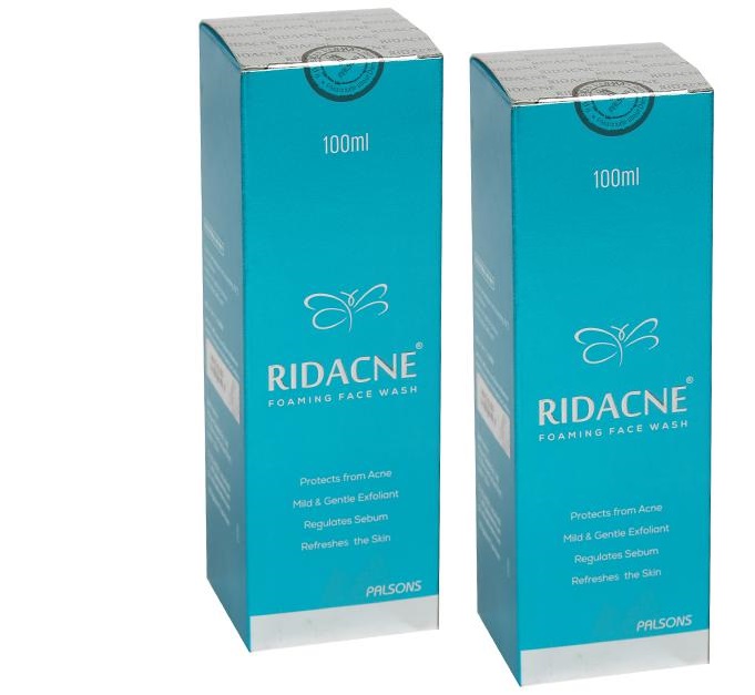 Ridacne Foaming Face Wash 100ml Pack Of 2