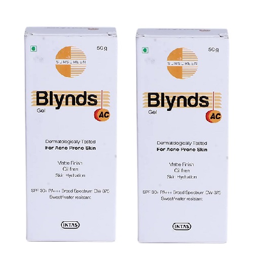 Blynds Ac Gel SPF30,Plus 50gm Pack Of 2