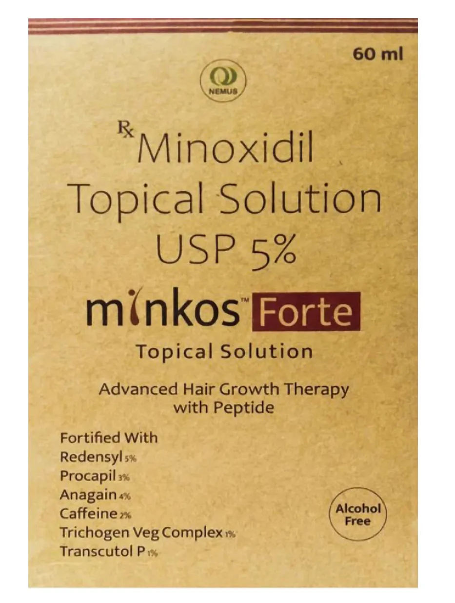 Minkos Forte 5 Topical Solution 60 ml