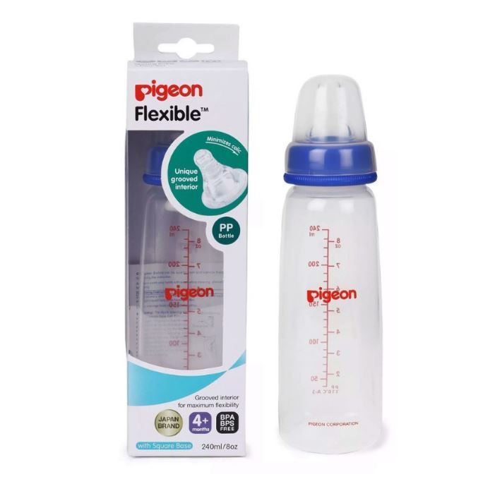 pigeon Feeding bottle 240 ml Long Nipple For Cleft palate