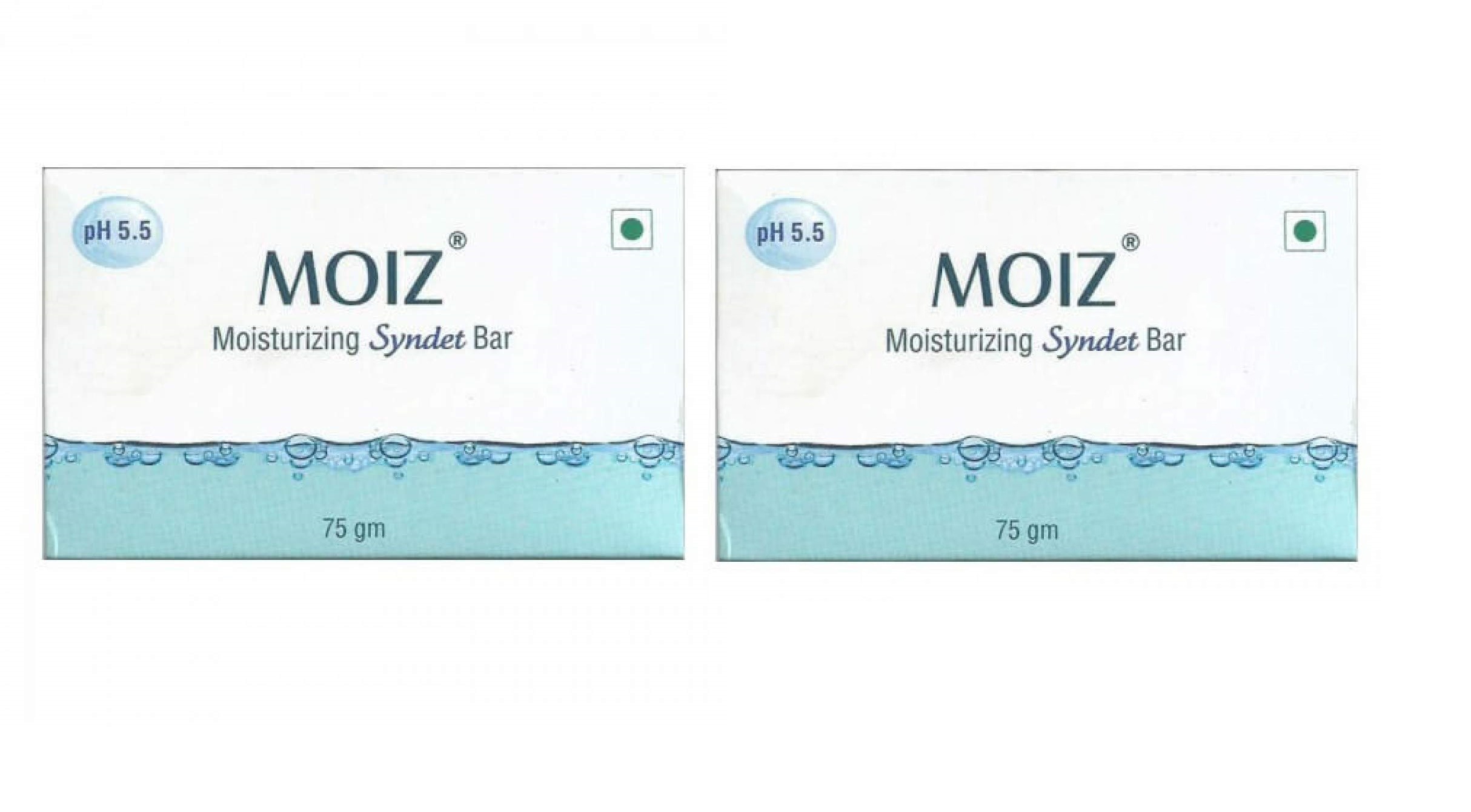 Moiz Moisturizing Syndet Bar 75gm Pack Of 2
