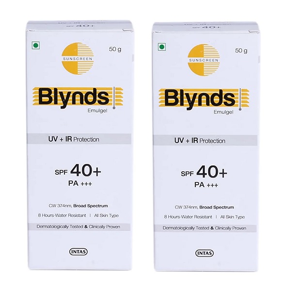 Blynds SPF 40,Plus Emulgel 50gm Pack Of 2