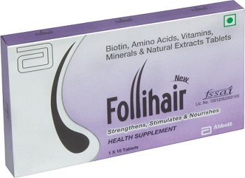 Follihair New Tablets 30'S 2x15N