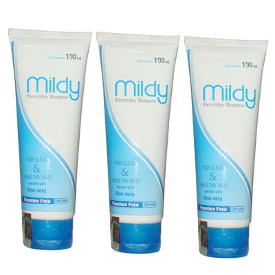 Mildy Everyday Shampoo 100 ml pack of 3